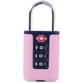 Dunlop Lock TSA-kombination i rosa